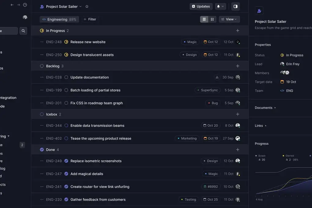 Ranketta Dashboard Preview